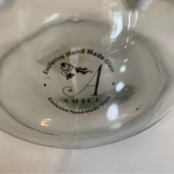 Amici Glass Canister Red and White Polka Dot Glass Storage Jar with Clip Lid - Picture 4 of 8